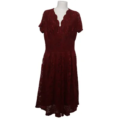 Dress (Red) Elastane, Polyester