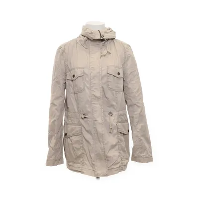Safarijacka (Beige) från Basic Style Bomull, Polyester
