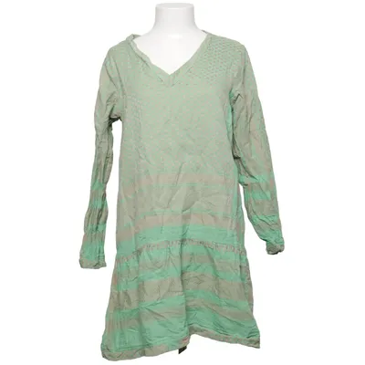 Klänning (Grön, Beige) från Cecilie Copenhagen Bomull
