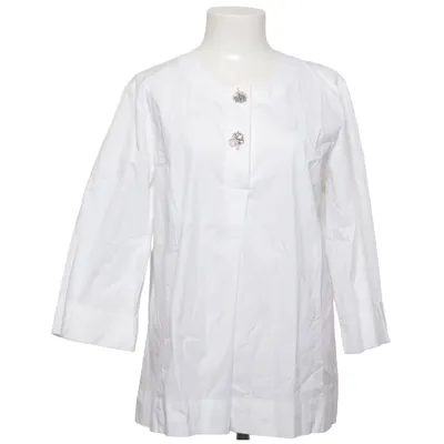 Blouse (White) from Gigue Cotton, Elastane