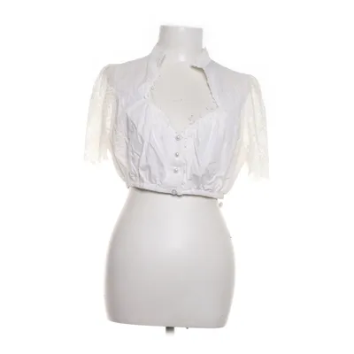 Dirndl blouse (White) from Krüger Polyamide