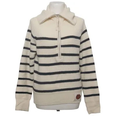 Sweater (White, Black) from Markus Lupfer Wool