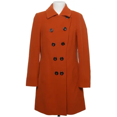 Coat (Orange) from Class International Polyamide, Wool