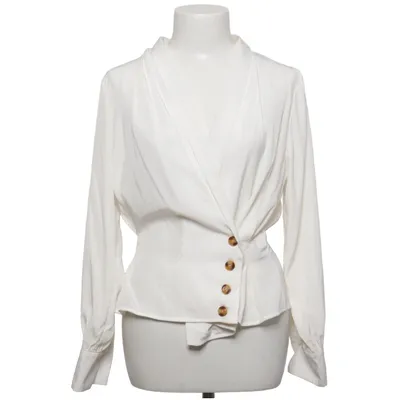 Slå-om bluse (Hvid) fra Collection Pimkie Polyester