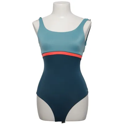 Badedragt (Blå, Grøn, Flerfarvet) fra Decathlon Elastan, Polyamid, Polyester