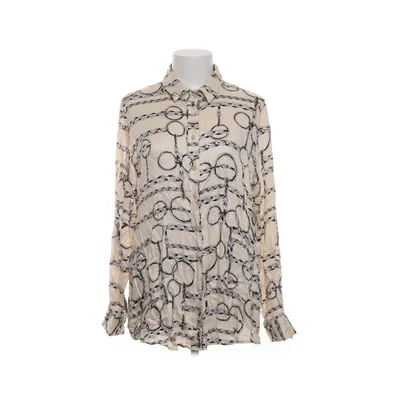 Blus (Beige, Svart) från Milano Viskos