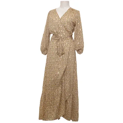 Wickelkleid (Long Wrap Dress) von Cotton Club Polyester