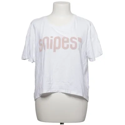 T-shirt (White) from Snipes Cotton, Viscose