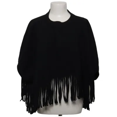 Poncho (Svart) från Boutique Moschino Ull