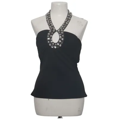 Neckholder Top (Schwarz) von Jennifer Taylor