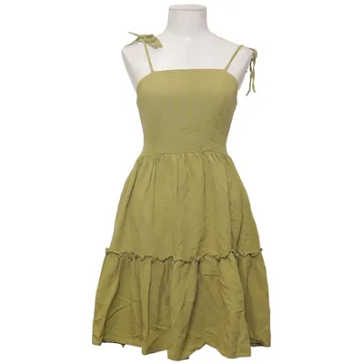 Jurk (Groen) van Enter Katoen, Viscose