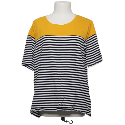 T-shirt (Gul, Sort, Hvid) fra Aniston Bomuld