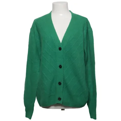 Cardigan (Grøn) fra Women's Collection by Tchibo Akryl, Elastan, Polyamid, Polyester, Uld