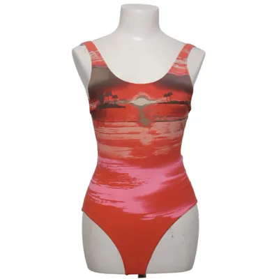 Badeanzug (Rot, Pink, Mehrfarbig) von Adidas by Stella McCartney Elasthan, Polyamid, Polyester