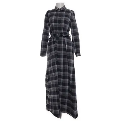 Skjortklänning (Blå, Grå, Vit) från Selma Sari Design Bomull, Polyester