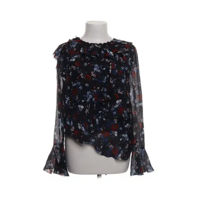 Blus (Svart, Flerfärgad) från Erdem x H&M Polyester, Silke