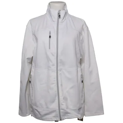 Softshelljakke (Hvid) fra Acode Elastan, Polyester