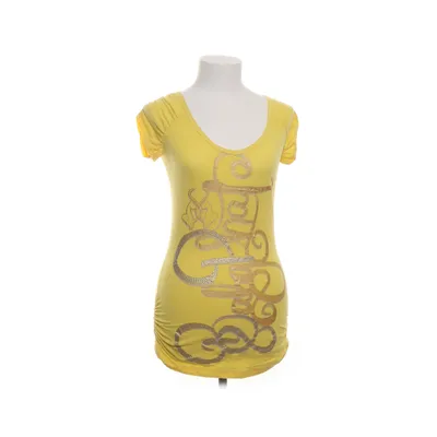 T-shirt (Gul) från Baby Phat Bomull, Elastan