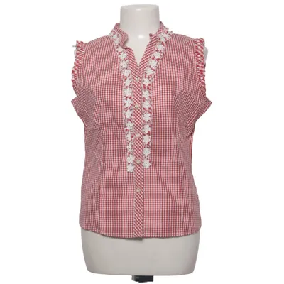 Top (Rood, Wit) van Almsach Katoen