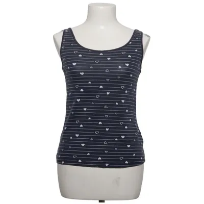 Débardeur (Bleu, Blanc) de Janina Stretch Coton, Élasthane