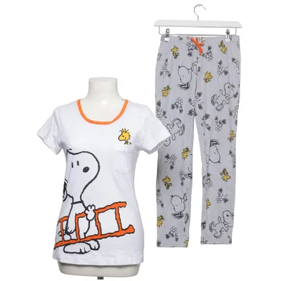 Pyjamasz (Hvid, Grå, Flerfarvet) fra Peanuts Bomuld