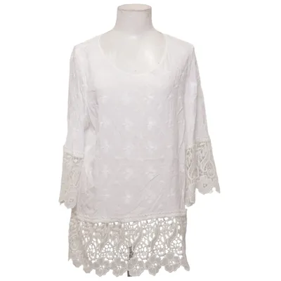 Blouse (Blanc) de Alessa W Collection Polyester, Viscose