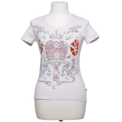 T-shirt (Hvid, Flerfarvet) fra Jette