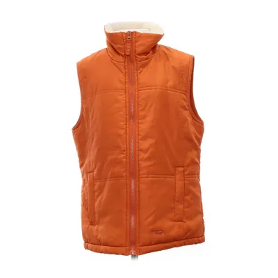 Outer vest (Orange, White) from Mangoon Polyester