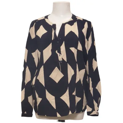 Blouse (Blauw, Beige) van Street One Viscose