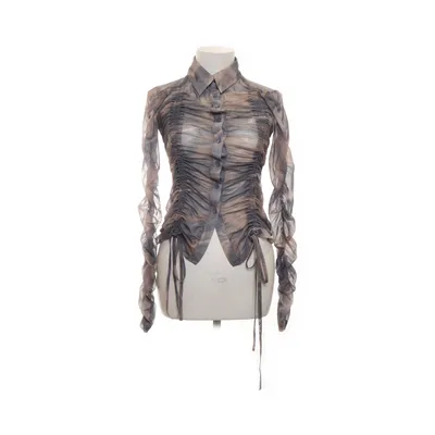 Blus (Grå, Brun, Flerfärgad) från NA-KD Elastan, Polyester