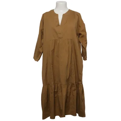 Dress (Beige) from Toupy Cotton, Elastane, Polyamide
