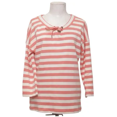 Långärmad t-shirt (Rosa, Vit) från Munich Freedom Bomull