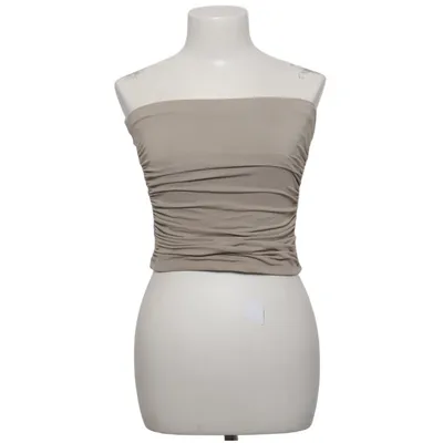Tube top (Beige) from Stradivarius Elastane, Polyamide