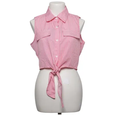 Top (Pink, White) from Jasmine Cotton, Polyester