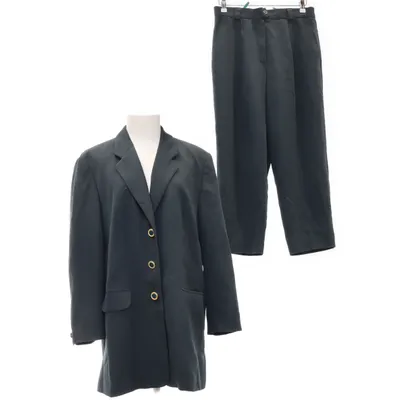 Kostym (Grön) från Canda Polyester, Ull