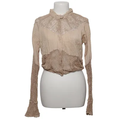 Blouse (Beige) from Rouje Cotton