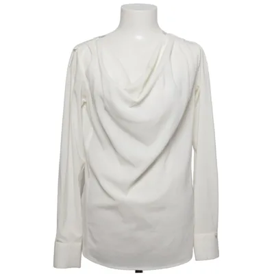 Blus (Vit) från Mangano Elastan, Polyester