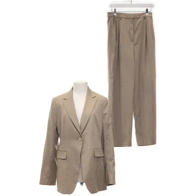 Kostym (Beige) från H&M Modern Classic Elastan, Polyester, Viskos