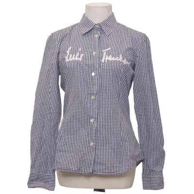 Chemise (Bleu, Blanc) de Luis Trenker Coton