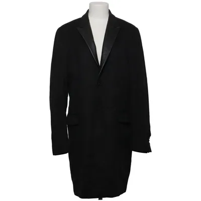 Jas (Grijs) van The Kooples Acetaat, Kasjmier, Katoen, Leer, Polyamide, Polyester, Viscose, Wol