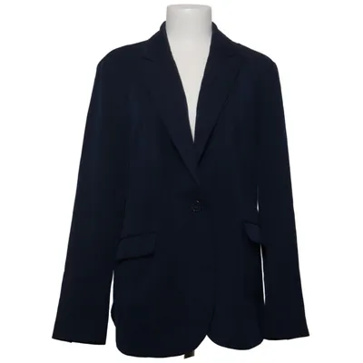 Blazer (Blue) from Patrizia Dini Elastane, Polyester, Viscose