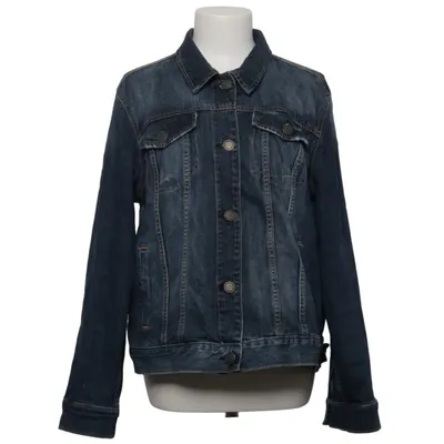 Veste en jean (Bleu) de Lauren Conrad Coton, Élasthane, Polyester