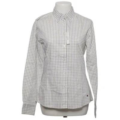 Shirt (White, Yellow) from Tommy Hilfiger Cotton