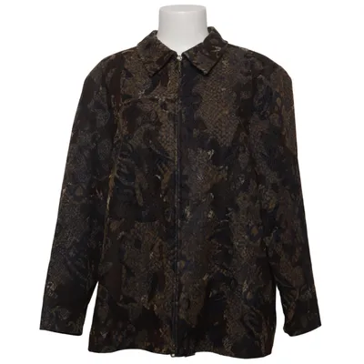 Jacka (Brun, Blå, Flerfärgad) från Atelier GS Bomull, Elastan, Polyester