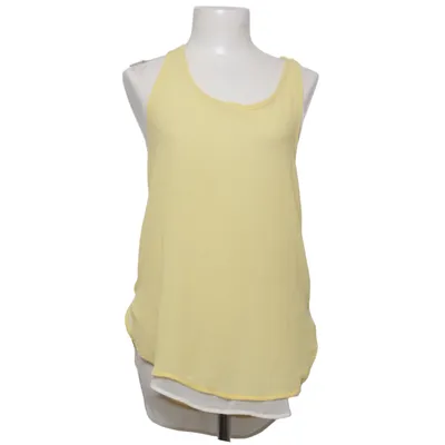 Tanktop  (Gul, Hvid) fra Ambiance Apparel Polyester