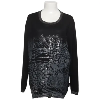 Tröja (Svart, Silverfärgad) från Capuccino Akryl, Viskos