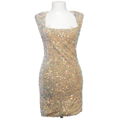 Cocktailklänning (Beige, Flerfärgad) från ASTR Elastan, Polyester