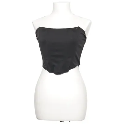 Korset (Zwart) van Shein Elastaan, Polyester