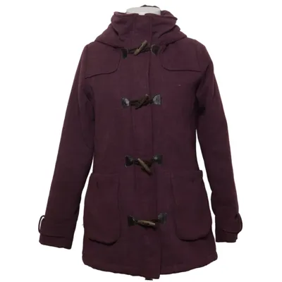 Duffle coat (Violet) de Fresh Made Élasthane, Polyester, Viscose