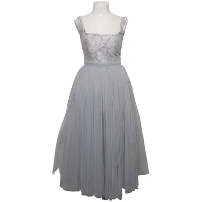 Aftonklänning (Grå) från Little Mistress Elastan, Nylon, Polyester
